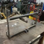 Nostokoukkuteline asiakkaalle Nostokoukkuteline asiakkaalle