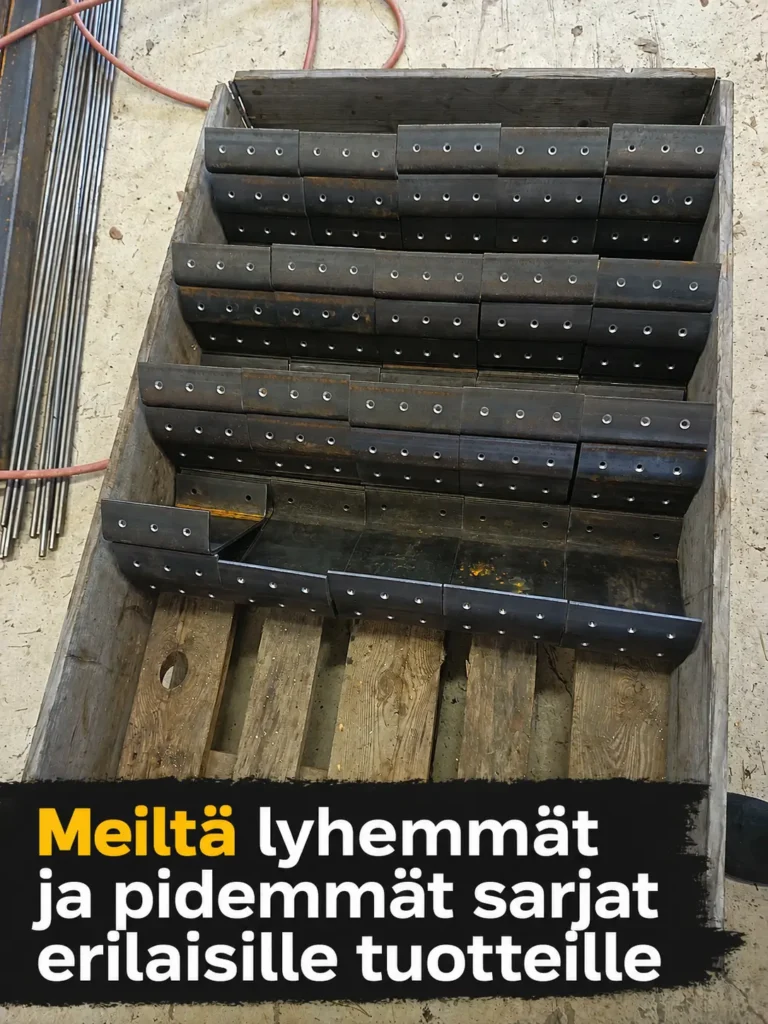 Alihankintakonepaja joka taipuu moniin kappaleisiin